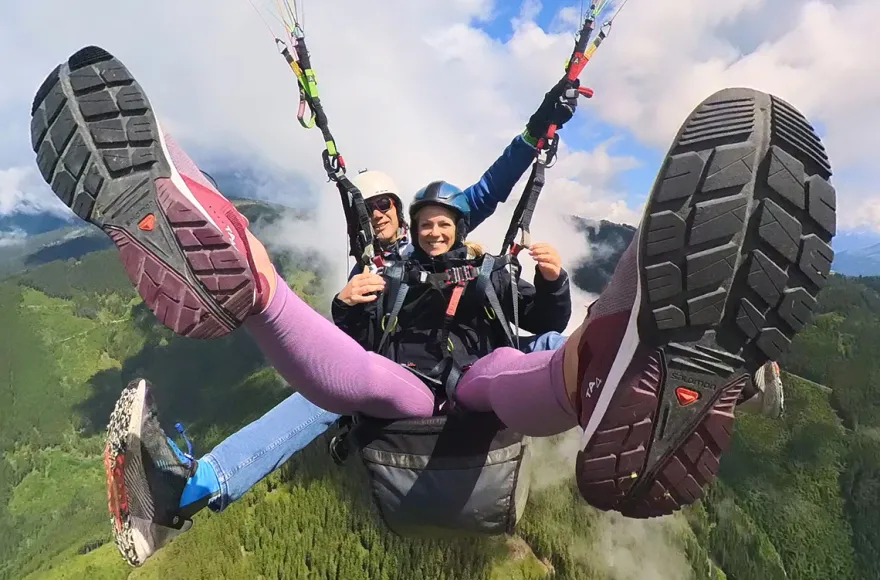 Gleitschirmtandemflug Zell am See - Kaprun