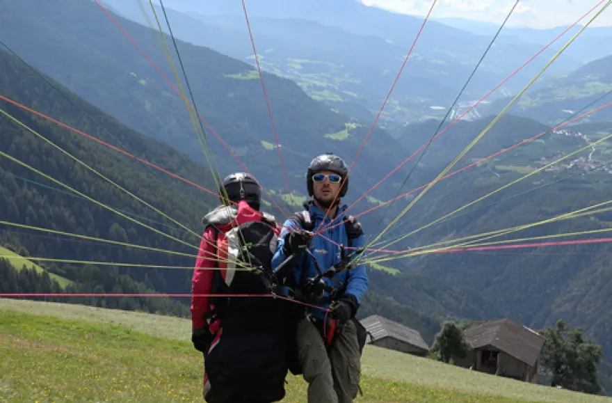Gleitschirm-Thermikflug