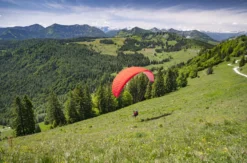 Gleitschirm Thermikflug Aschau im Chiemgau