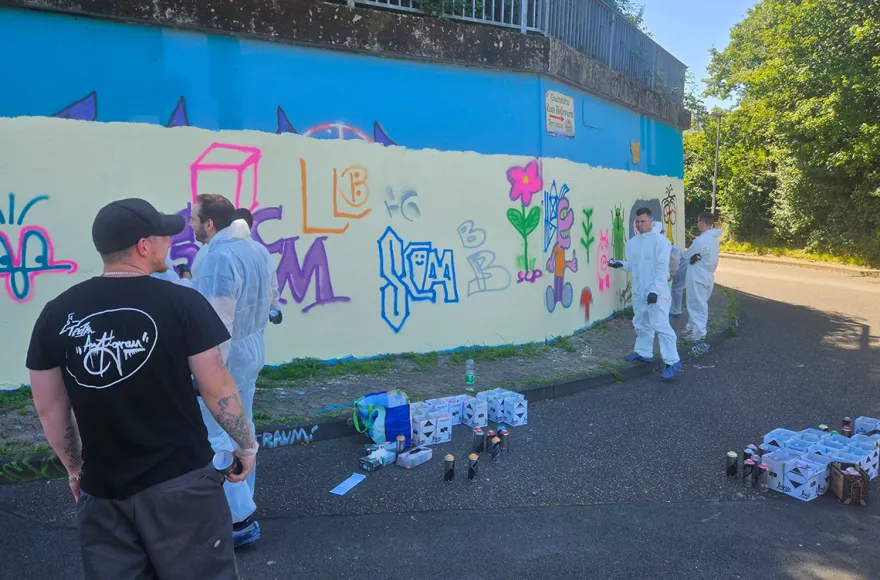 Graffiti Workshop Rüsselsheim für 2