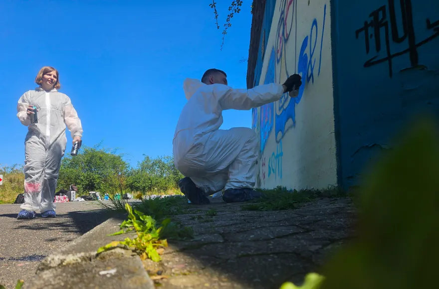 Graffiti Workshop Rüsselsheim für 2