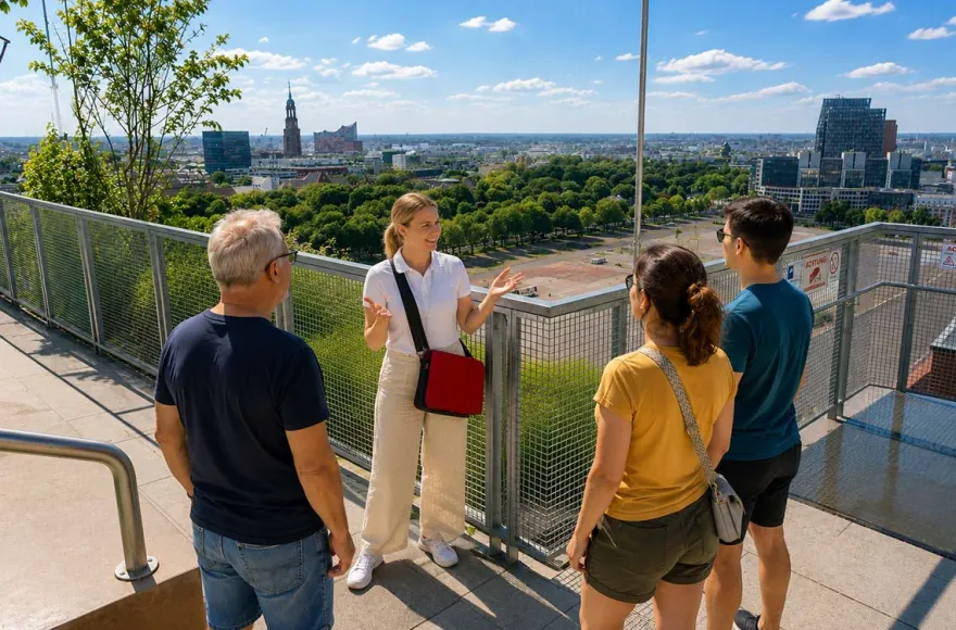 Grüner Bunker-Tour auf St. Pauli