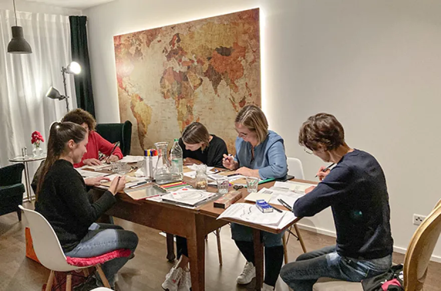 Handlettering Kurs für Einsteiger Oberstaufen-Steibis (3 Std.)