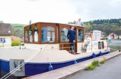 Hausboot-Übernachtung am Zeuthener See für 5 (4 Nächte)