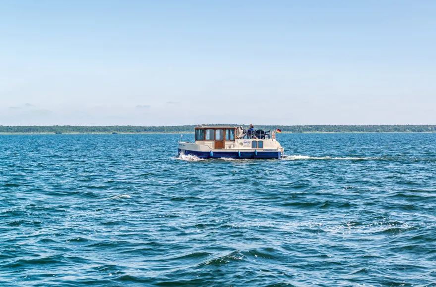 Hausboot-Übernachtung am Zeuthener See für 5 (4 Nächte)