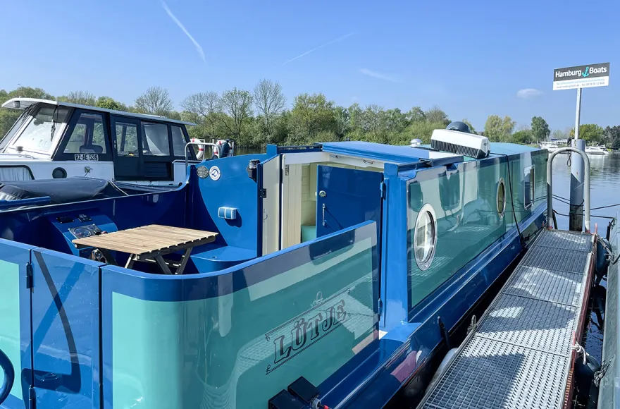 Hausboot Übernachtung in Hamburg für 2 (4 Tage)