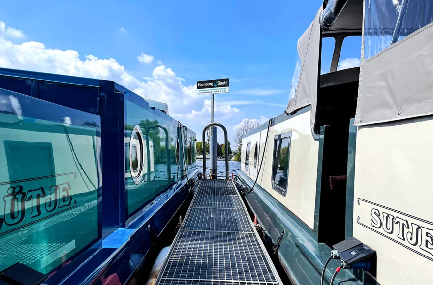 Hausboot Übernachtung in Hamburg für 2 (4 Tage)