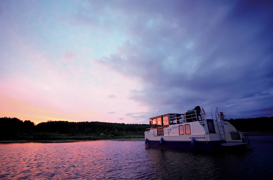 Hausboot-Übernachtung Rechlin für 5 (4 Nächte)