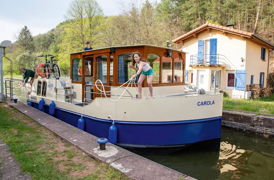 Hausboot-Übernachtung Rechlin für 5 (4 Nächte)
