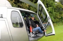 Heli-Flug mit Schauspieler Michael Roll für bis zu 4 Personen