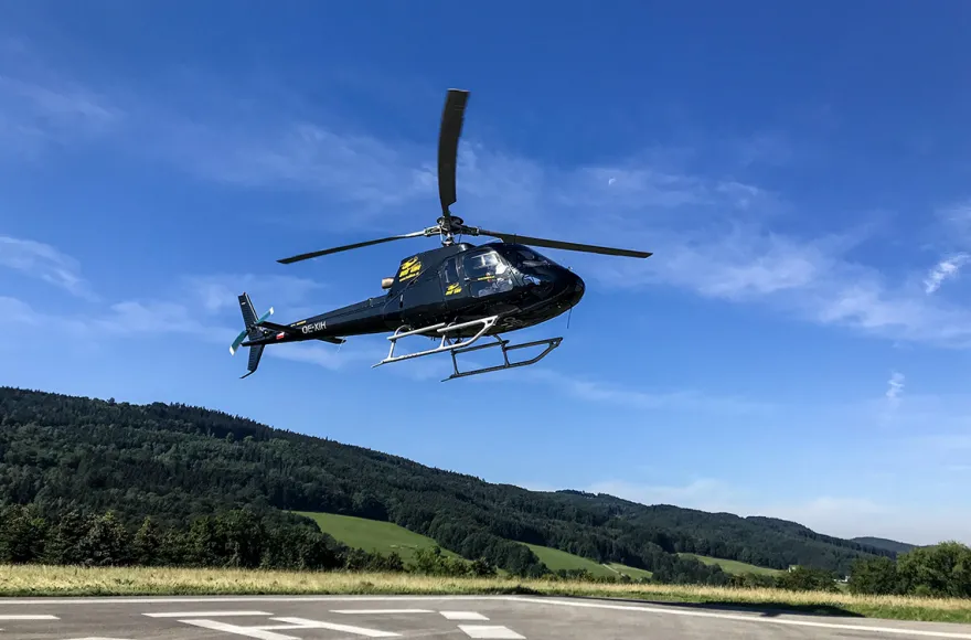 Helikopter Rundflug Kilb (20 Min.)