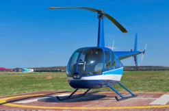 Heli-Rundflug über das Schalke-Stadion