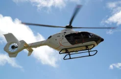 Heli-Rundflug über das Schalke-Stadion