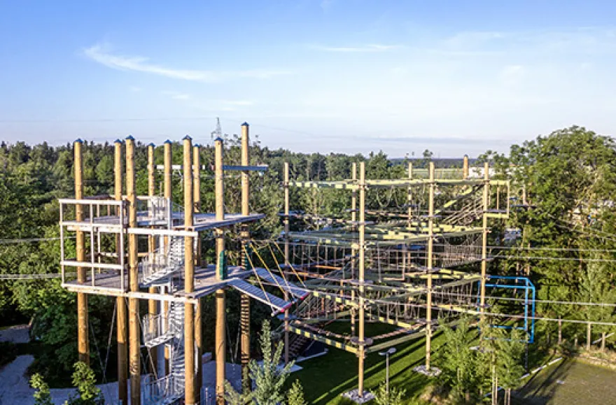 Hochseilgarten - Arena München