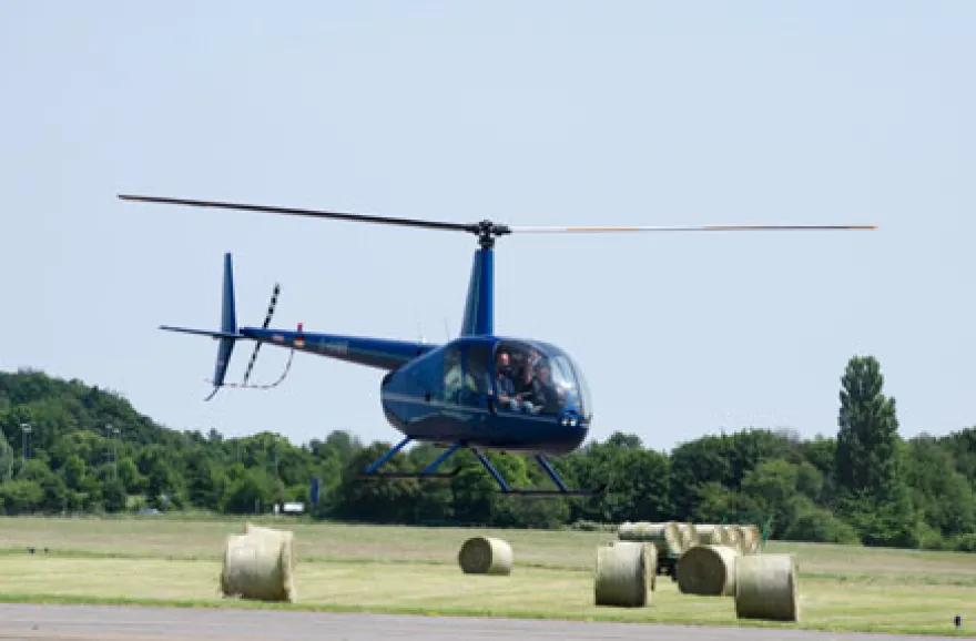 Hubschrauber-Rundflug über die Sächsische Schweiz