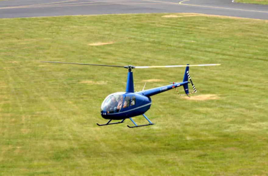 Hubschrauber-Rundflug über Dresden