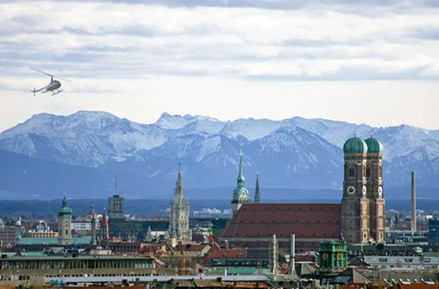 Hubschrauber-Rundflug über München