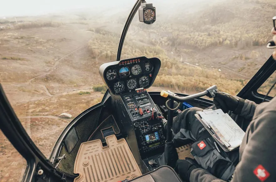 Hubschrauber Rundflug Rheinmünster (30 Min.)