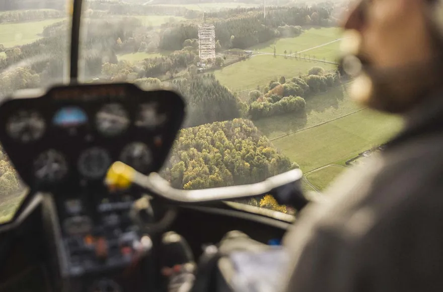 Hubschrauber Rundflug Rheinmünster (30 Min.)