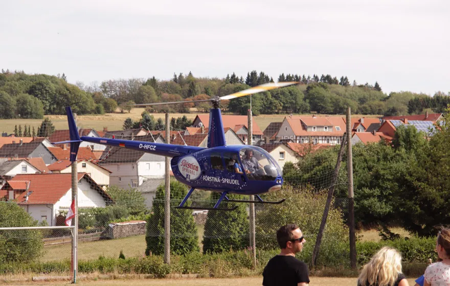 Hubschrauber selber fliegen Speichersdorf (20 Min.)