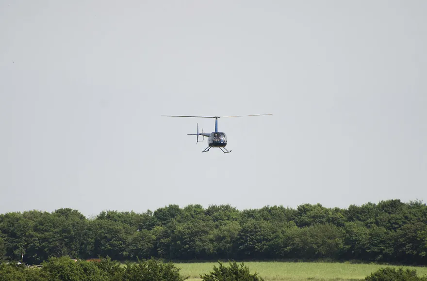 Hubschrauber selber fliegen Jesenwang (30 Min.)