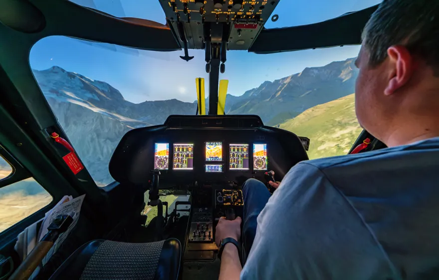 Hubschrauber-Simulator Durmersheim
