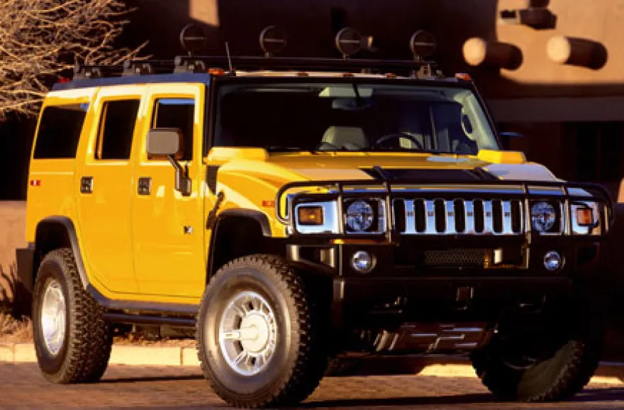 Hummer H2 für 2 Stunden