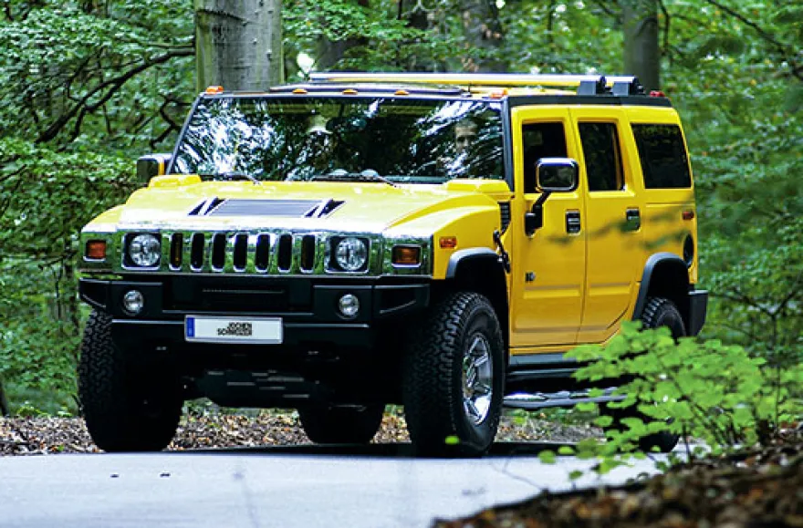 Hummer H2 für 4 Stunden