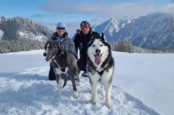Husky Schneeschuhtrekking für 2