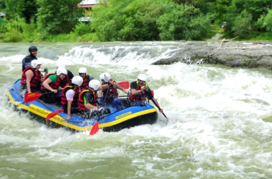 Isar-Rafting für Einsteiger