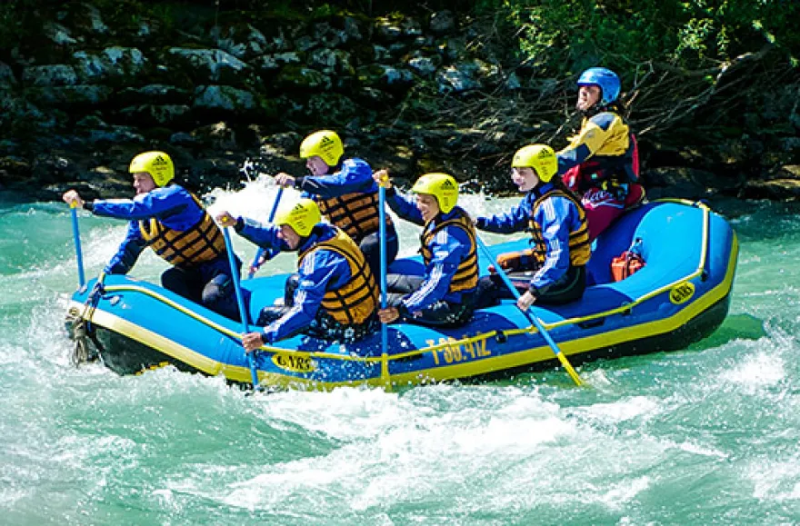 Isar-Rafting für Einsteiger