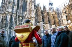 Jecke Stadtführung durch Köln für 2