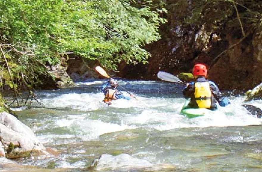 Kajak Abenteuer-Wochenende im Mangfalltal