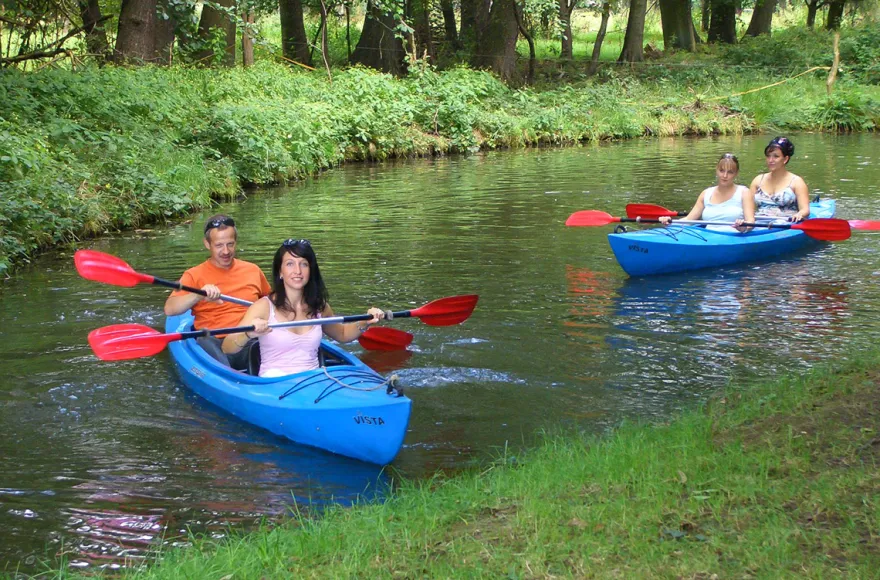 Kanu-Tour auf der Spree