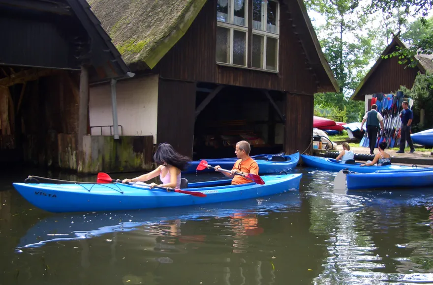Kanu-Tour auf der Spree