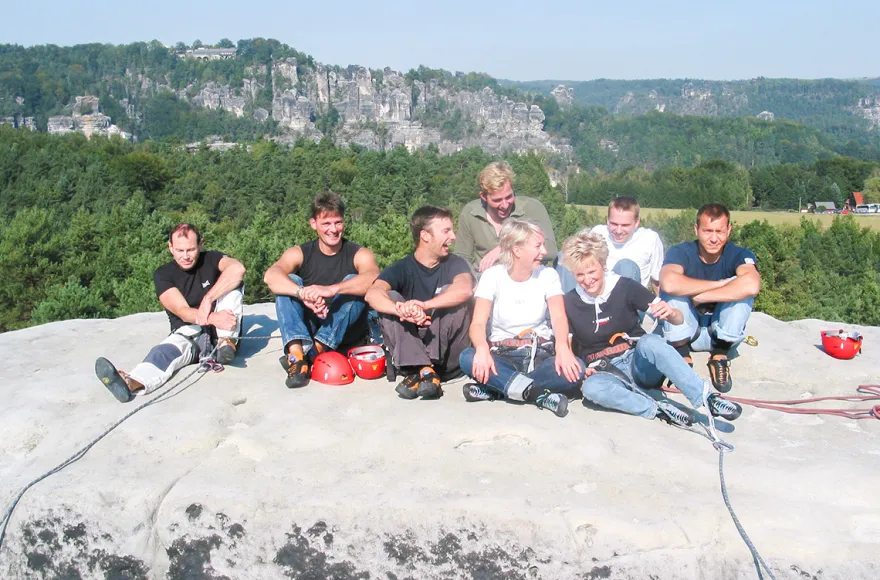 Kletterkurs im Klettergarten Rathen