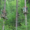 Kletterparcours im Waldseilgarten