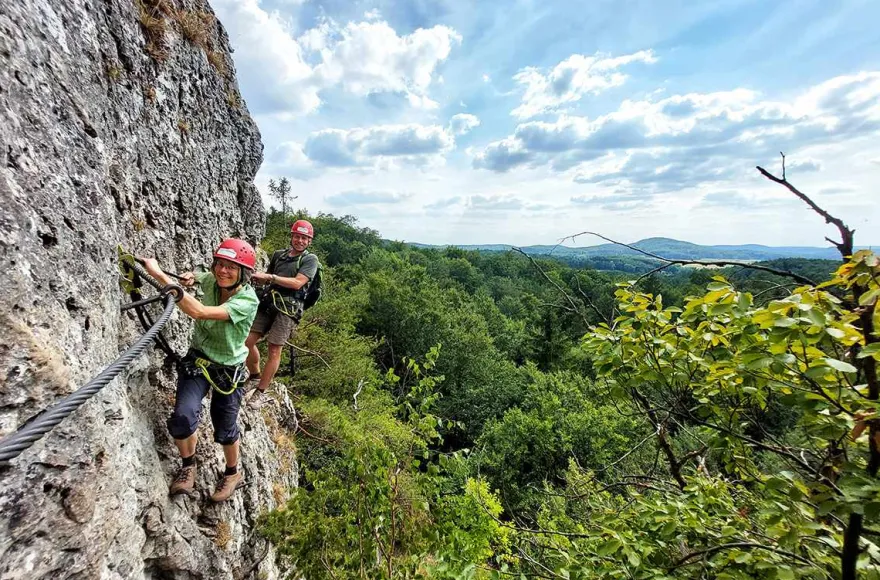 Klettersteig & Höhlenexpedition