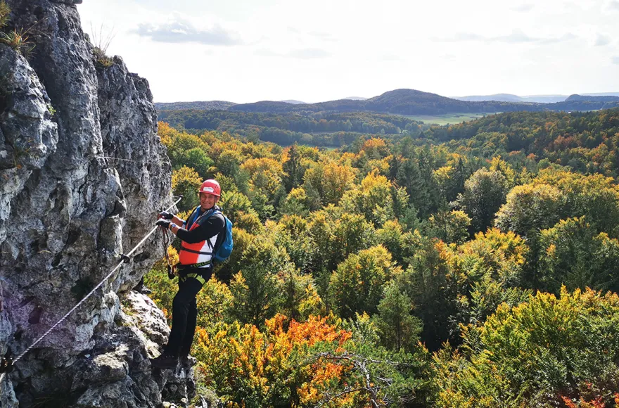 Klettersteig & Höhlenexpedition