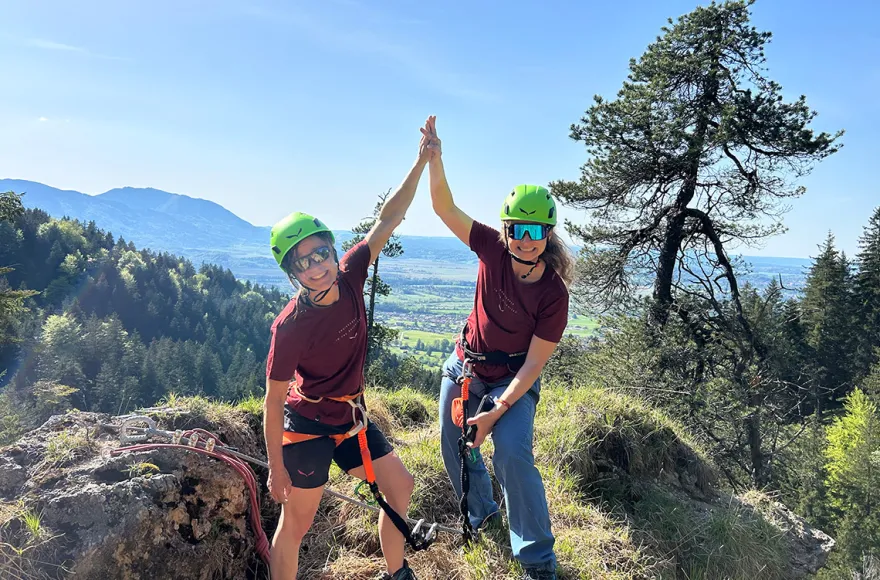 Klettersteig Schnupperkurs Ohlstadt