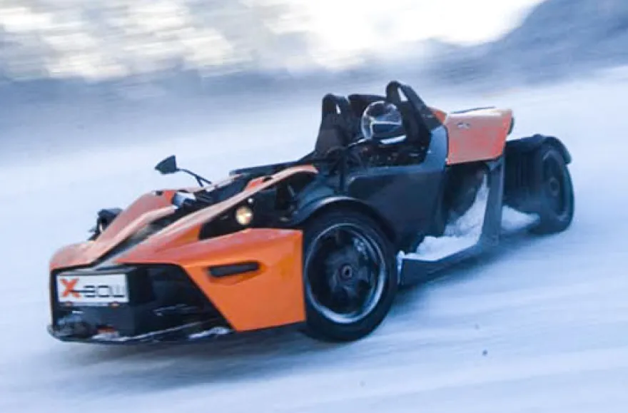 KTM X-Bow Wintercup Schnuppertraining