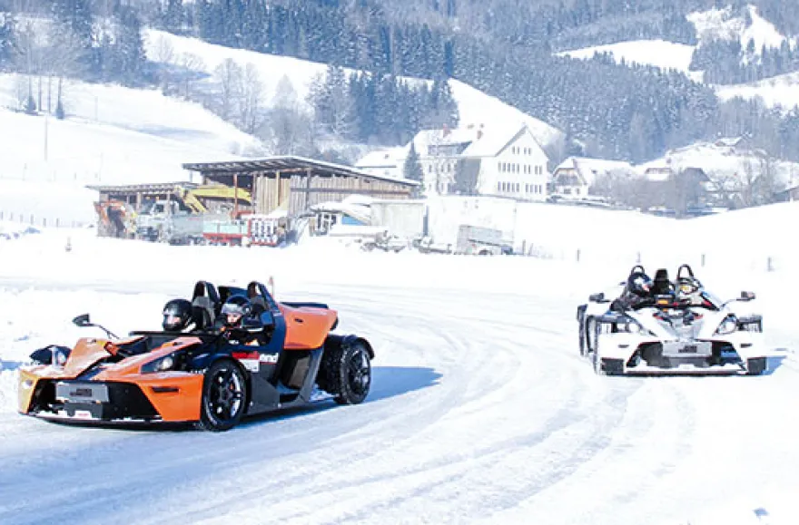 KTM X-Bow Wintercup Schnuppertraining