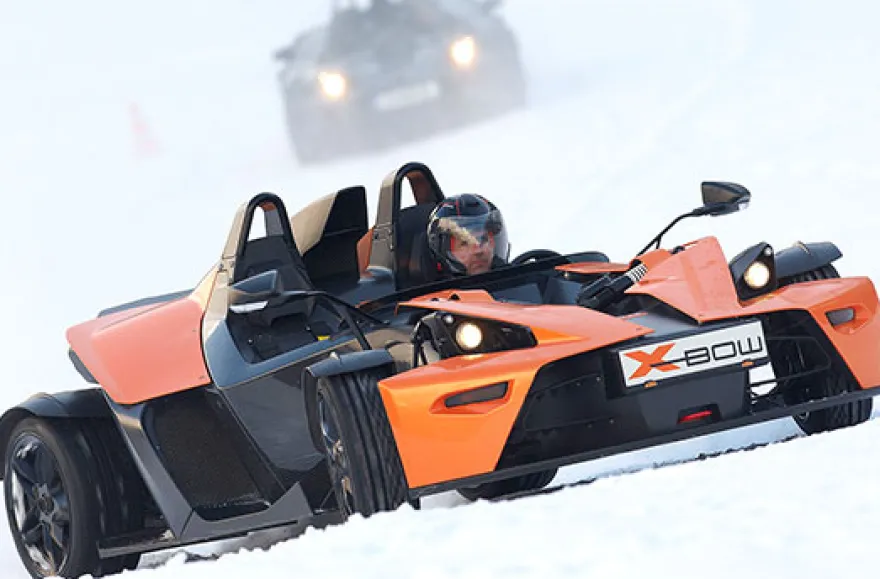KTM X-Bow Wintercup Schnuppertraining