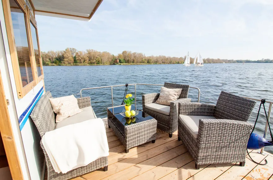 Kurzurlaub im Hausboot Bad Saarow (3 Nächte)