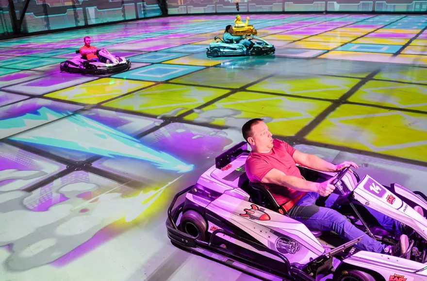 Kurzurlaub Mühlhausen mit Battlekart Gaming Race für 2 (1 Nacht)