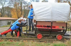 Kurzurlaub mit Draisinenfahrt in Brandenburg für 2