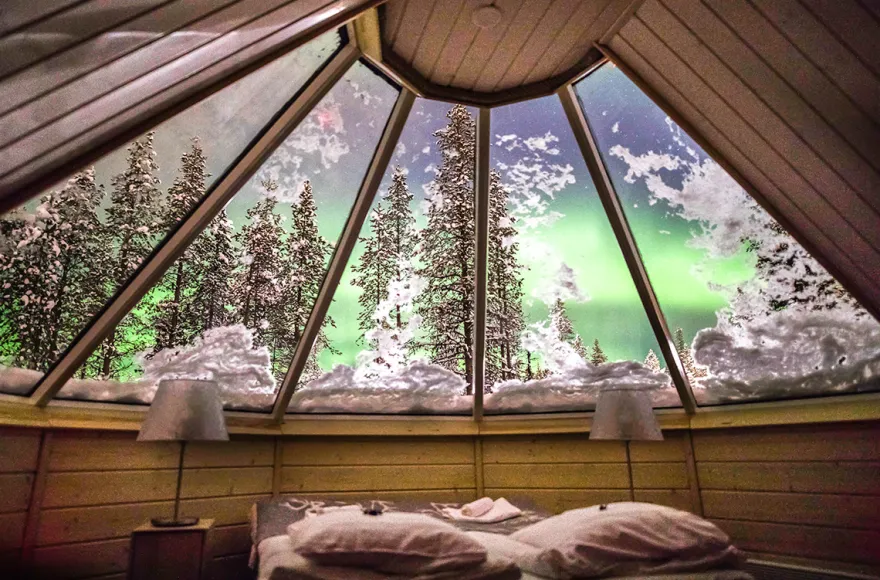 Lappland mit Schlittenfahrt für 2