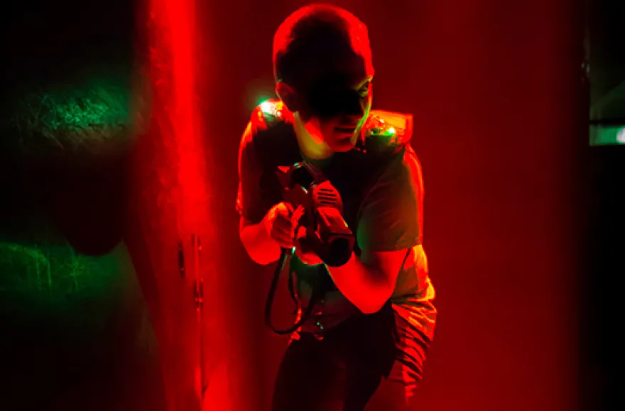 Lasertag spielen in der Schweiz