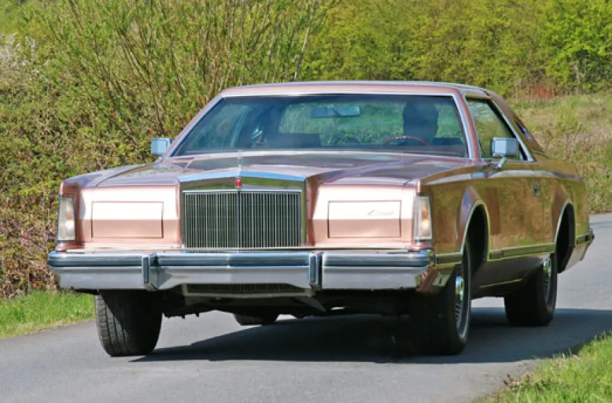 Lincoln Continental Mark V fahren bei Koblenz (1 Tag)