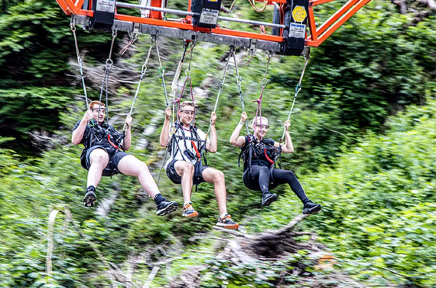 Mega Dive Riesenschaukel in Kärnten